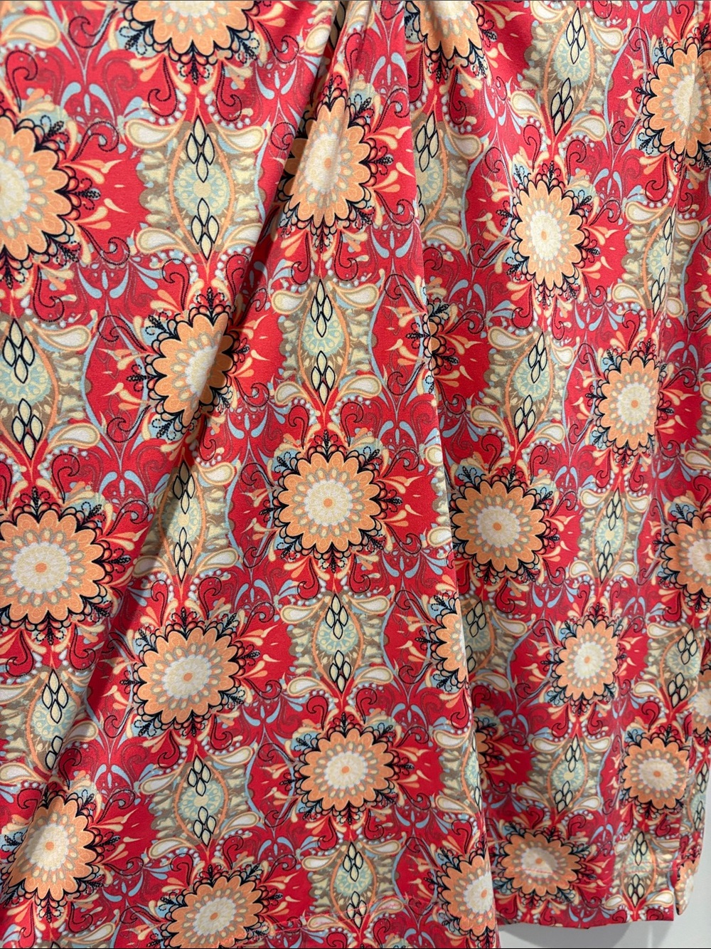 Sport Haley Red Floral Sleeveless Tie-Front Camisole ptp 22-24 length 29 - Picture 4 of 5
